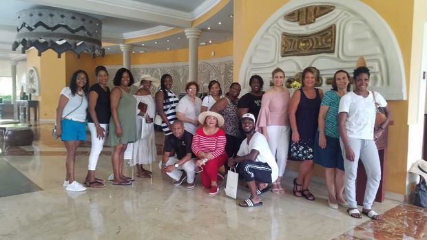 Touroperadores de varias ciudades de los Estados Unidos que visitaron recientemente Puerto Plata en un Fam Trip.