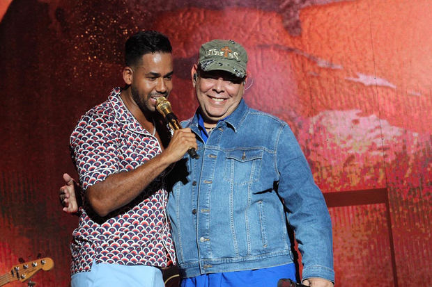 Romeo Santos y Fernando Villalona.