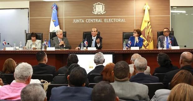 Pleno de la Junta Central Electoral.