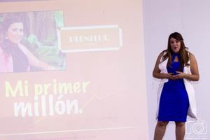 Asesora en Finanzas imparte charla “Cómo Ganar mi Primer Millón”