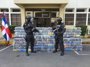Decomisan 978 paquetes de presumible cocaína en Puerto Multimodal Caucedo
