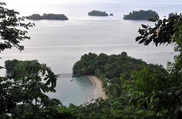 Fotografía de archivo en la que se registró un sector del Parque Nacional Coiba, en el pacífico panameño.