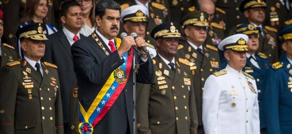 El Gobierno venezolano confirma un atentado contra el presidente Nicolás Maduro