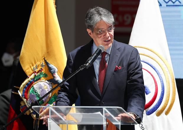 El presidente de Ecuador, Guillermo Lasso.