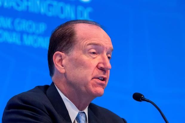 En la imagen el presidente del Banco Mundial (BM), David Malpass.