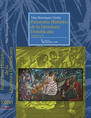 Portada libro Panorama Histórico Literatura Dominicana.