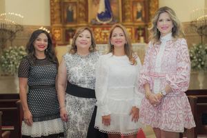 Shantall Ramírez, Dafne Contín, Karen Liranzo y Adriana Calcagno.