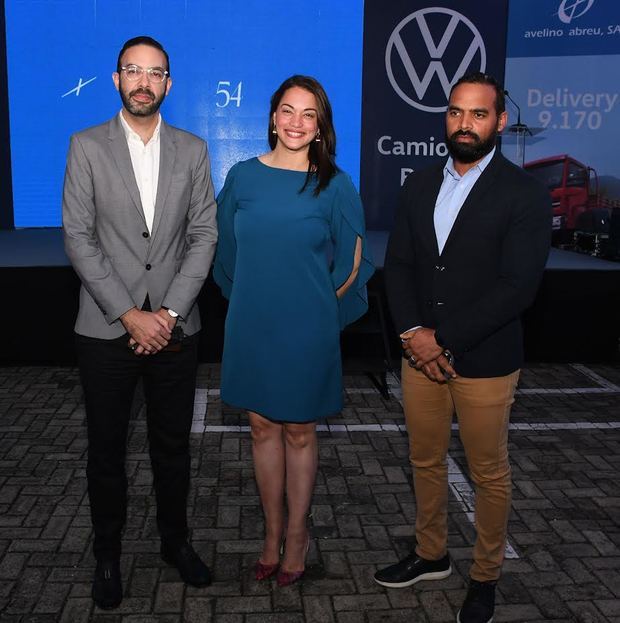 Raúl Barrientos, Heidi Guzmán y Jorge Sanquintin.