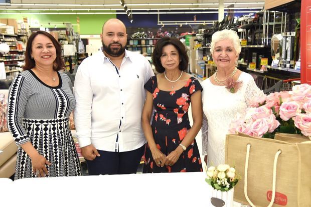 Francis Meriño, José Gregorio Calderón, Rhina Ibert y Margarita Mendoza