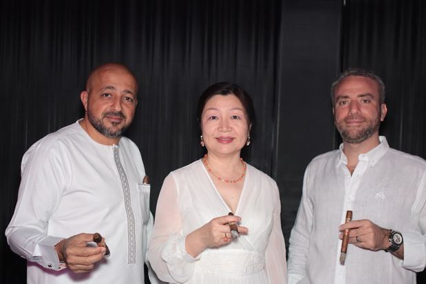 Bassem Tajra, Lily Wang y Ramez Jaber.