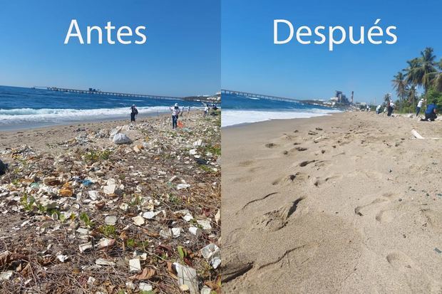 Jornada de limpieza de playas integró más de 2 mil 500 voluntarios