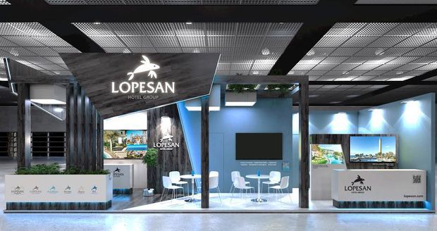 Stand Lopesan Hotel Group, ITB Berlín 2023.