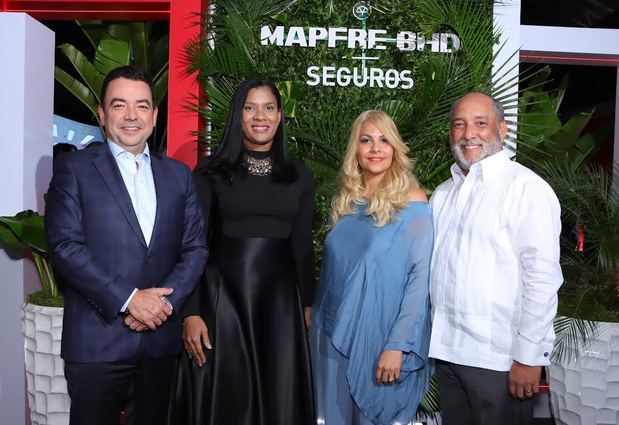 Andrés Mejía, Miguelina Méndez, Juana María Garrido y Jorge Guererro.