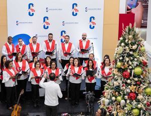 Los Aguinaldos de la Asociación Cibao con el Coro ACAP