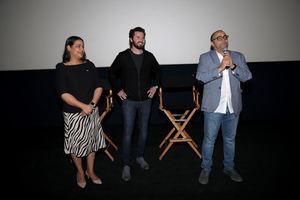 Yvette Marichal, Iván Bordas y Omar de la Cruz.