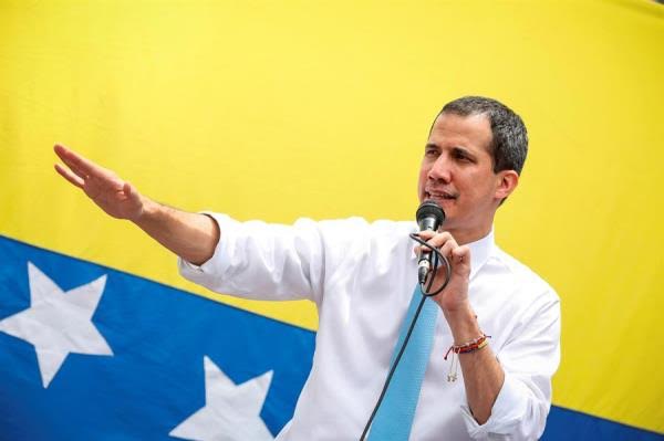 El líder opositor venezolano Juan Guaidó.