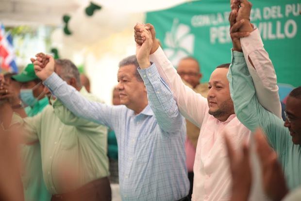 Leonel Fernández en Monte Plata.