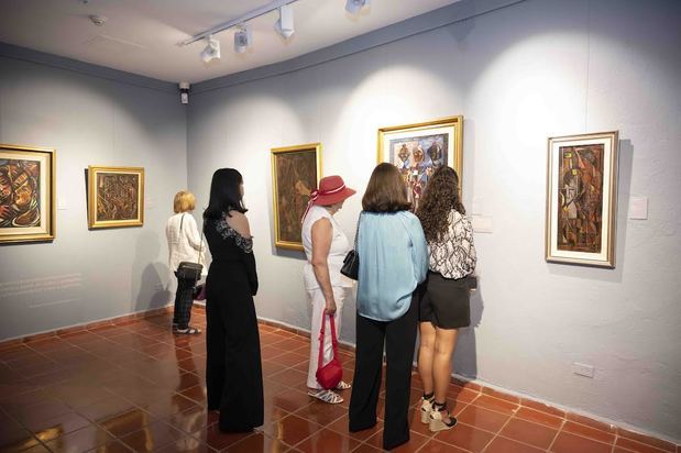 La exposición Colson desconocido está abierta al público durante dos meses en el Centro Cultural Banreservas.