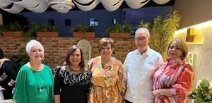 Margarita Mendoza, Zoila Puello, Soraya Medina, Luis Felipe Aquino, Luisa de Aquino.