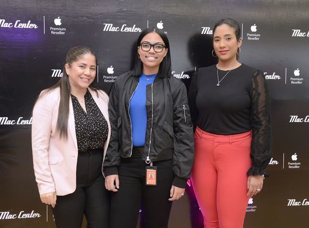 Martha Guzmán, Verónica Rodríguez y Melissa Feliz.