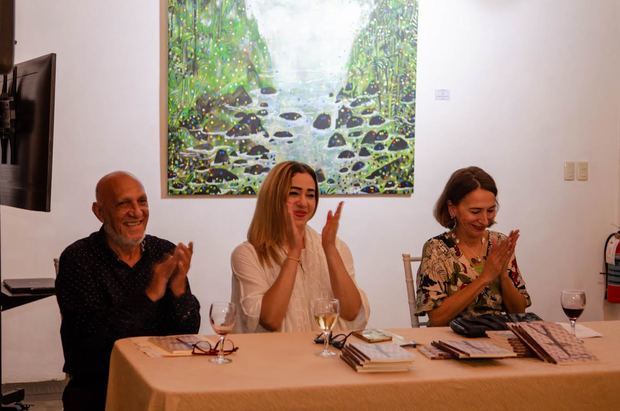 José Peguero, Julia Castillo y Soledad Álvarez.