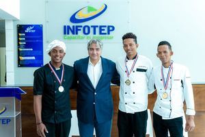 Geral Pío Benitez, Danilo Díazgranados, Audry Orangel Nolasco y José Andrés Peguero Guzmán.