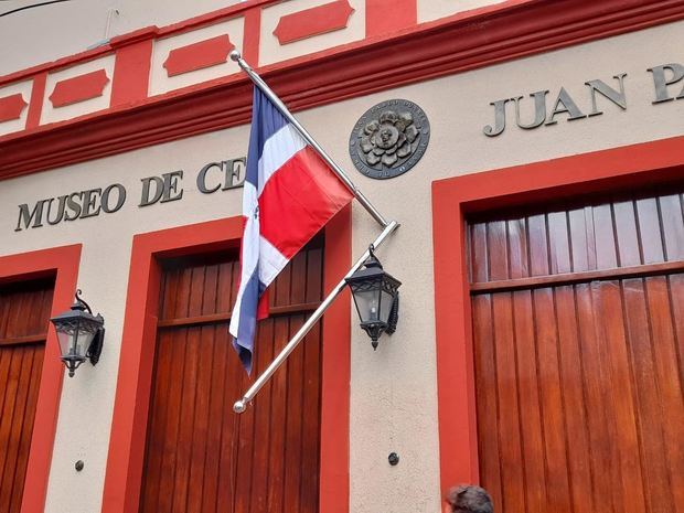 Fachada del Museo y Casa de Duarte, sede del Instituto Duartiano, en la Zona Colonial.