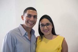 Rafael Jáquez y  Marlines Lovera.