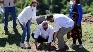 Presidente Luis Abinader y AmbienteRD unen esfuerzos para aumentar cobertura boscosa del país