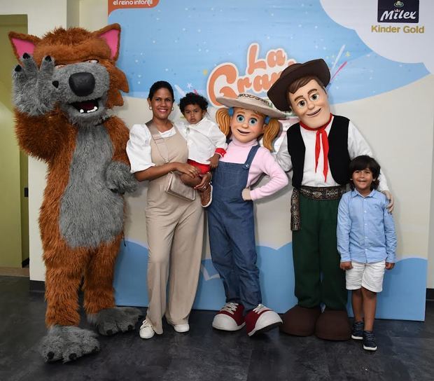 Fabiola Cruz, Luis Peguero y Félix José Peguero.