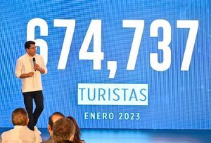 Turismo crece un 27% en enero y cierra como el mejor enero de la historia.