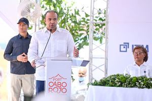 Presidente Abinader encabeza inicio de trabajos del puerto Cabo Rojo, financiado por Banreservas