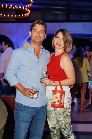 Javier Batista & Nicole Rizik.