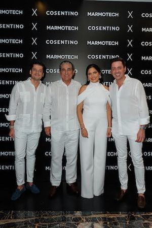 José Ignacio Sahuquillo, Ricardo Subero, Altagracia Isa y Eduardo Cosentino.