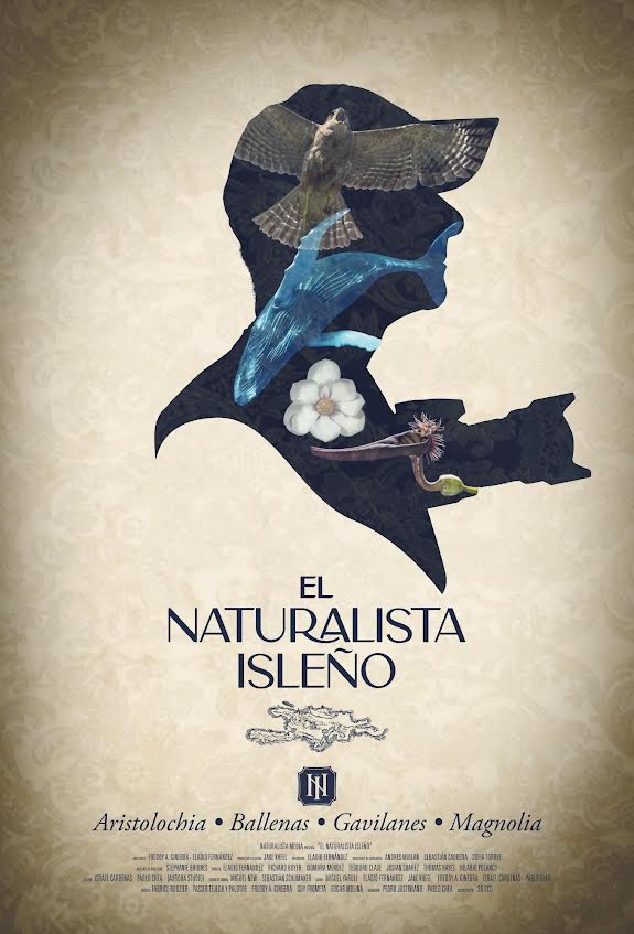 Afiche película 'El Naturalista Isleño'.