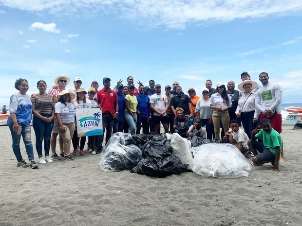 Movimiento Sur Clean realiza primera limpieza clasificada de playas con intervención dentro del agua.