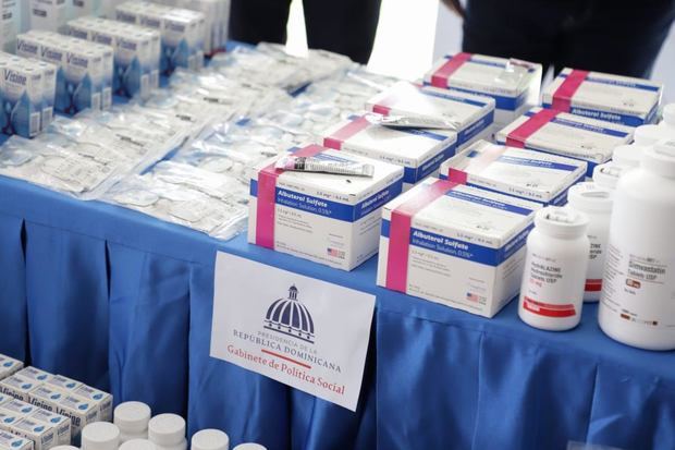 Gabinete de Política Social canaliza donación de medicamentos e insumos médicos en La Vega y Samaná