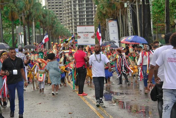 Comparsa 'Raíces Africanas'.