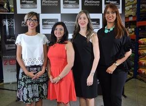  Maricela Rivas, Ana Beatriz Pérez, Lorely Marte y Rossina Silverio