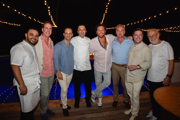 Saverio Stassi, Shawn Mclain, Charles Keusters, Rodrigo Menendez, Scott Conant, Jason Kycek, Joaquin Renovales y Hubert Keller.