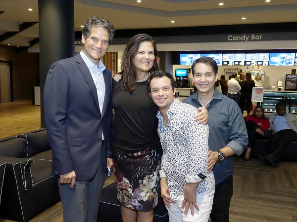 Oscar Villanueva, Sonia Villanueva, Luis Villanueva y Raúl Camilo