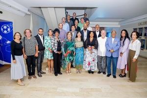 Verónica Sención organiza un encuentro con artistas y gestores culturales