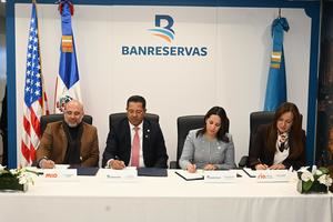Banreservas, MIO y Ria Money Transfer anuncian alianza para fortalecer remesas e inclusión financiera