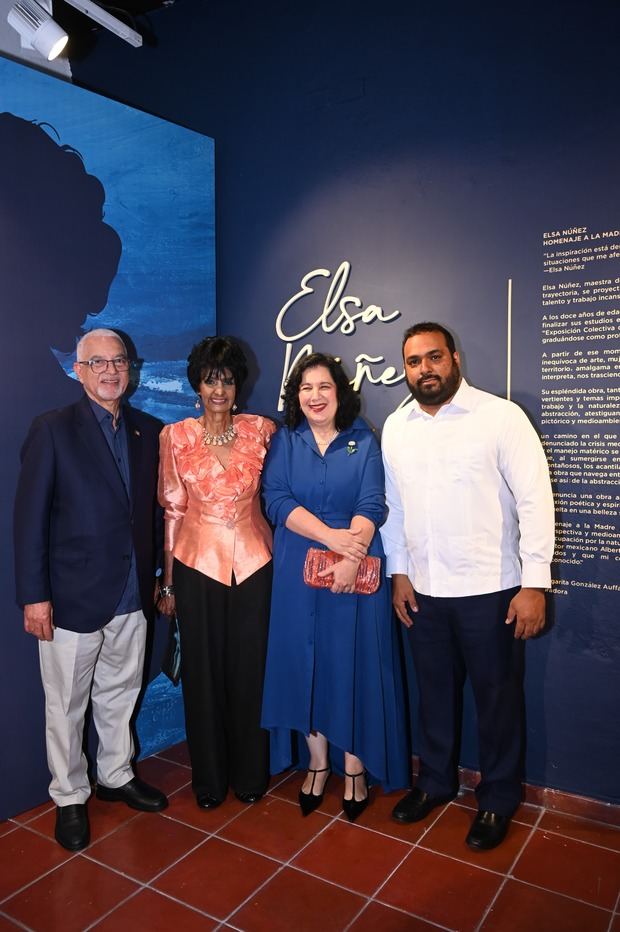 Wilson Rodríguez, Elsa Núñez, Margarita González Auffant y Mijaíl Peralta.