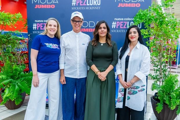 Cristina Cuadra, Sócrates McKinney, Madelyn Martínez y Sachenka Rodríguez.