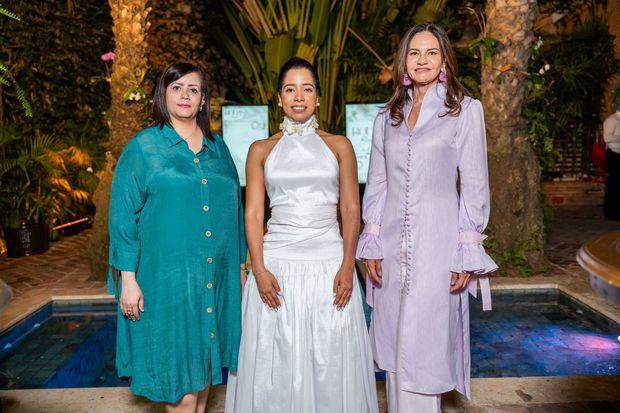 Omayra Ramírez, Patricia Acosta y Celeste Pérez.