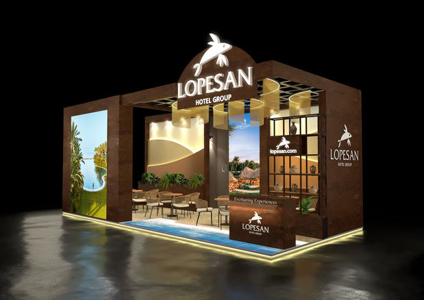 Muestra del stand de Lopesan FITUR 2026.