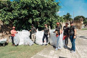 Voluntarios haciendo posible un mejor planeta.