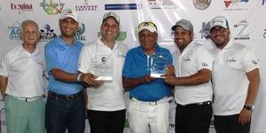 Eddy y Carlos Ramírez campeones del I Torneo de Golf Quezada Aquino de “El Colibrí”