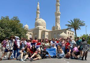 Un tour épico por Dubái con más de 100 personas de Estados Unidos y República Dominicana